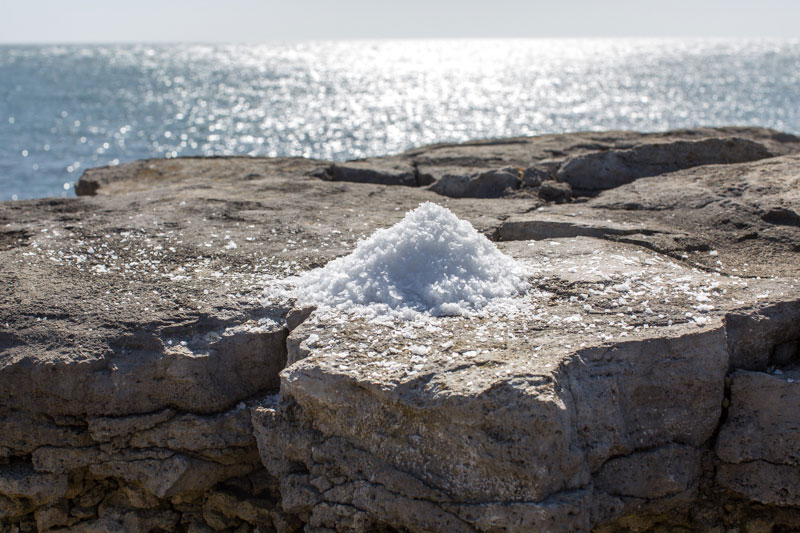 Salt mound